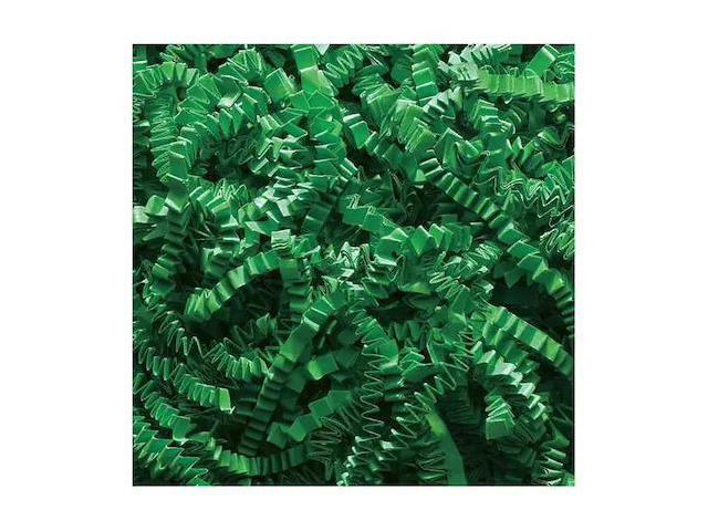 PARTNERS BRAND CP10I Crinkle Paper, 10 lb., Green, 1/Case