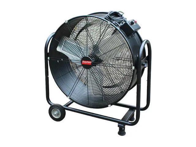DAYTON 31XL41 Standard Duty Air Circulator, Floor Mount, 24 in Blade Dia, 115V,