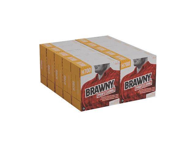 GEORGIA-PACIFIC 29322 Dry Wipe, White, Box, Hydro-entangled (HEF), 9' x 12-1/2'