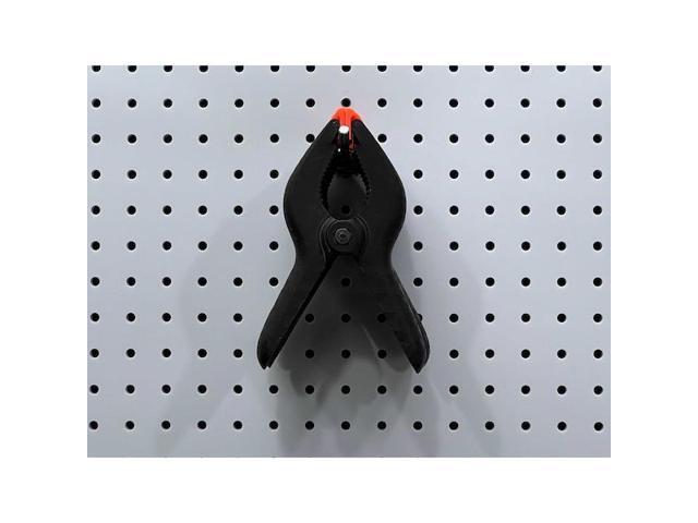 Triton Steel Single Rod Pegboard Hook Bright Zinc Steel 71613