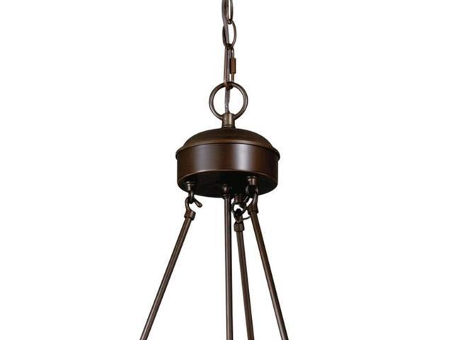 VAXCEL CH55706BBZ Bozeman 9 Light Bronze Rustic Bear Chandelier