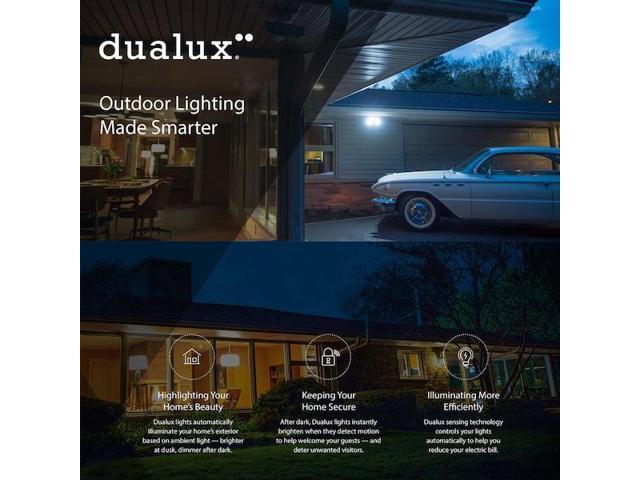 VAXCEL T0469 Hyde Bronze Motion Sensor Dusk to Dawn Outdoor Mission Wall Light