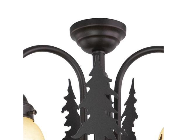 VAXCEL LK55616BBZ-C Yellowstone 3L Light Kit Bronze