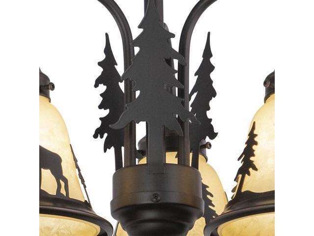 VAXCEL LK55616BBZ-C Yellowstone 3L Light Kit Bronze