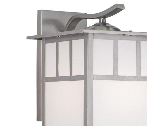 Vaxcel One Light Outdoor Wall Light OW14693ST One Light Outdoor Wall Light