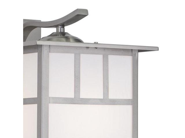 Vaxcel One Light Outdoor Wall Light OW14693ST One Light Outdoor Wall Light