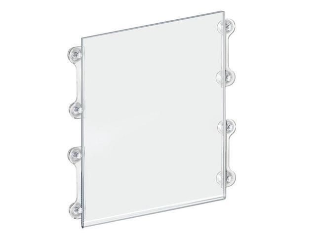 AZAR DISPLAYS 106628 17'W x 22'H Sign Frame W/ suction cups, PK2
