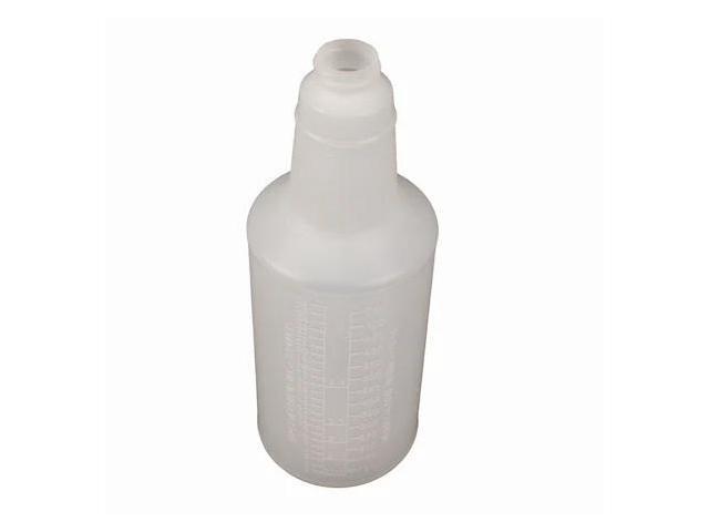 IMPACT PRODUCTS 5032WGDZUN Plastic Bottles with Graduations, 32 oz, Clear, PK12