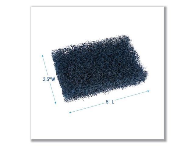 BOARDWALK 88BWK HD Extra Heavy-Duty Scour Pad, 3 1/2 x 5, Blue/Gray, PK20