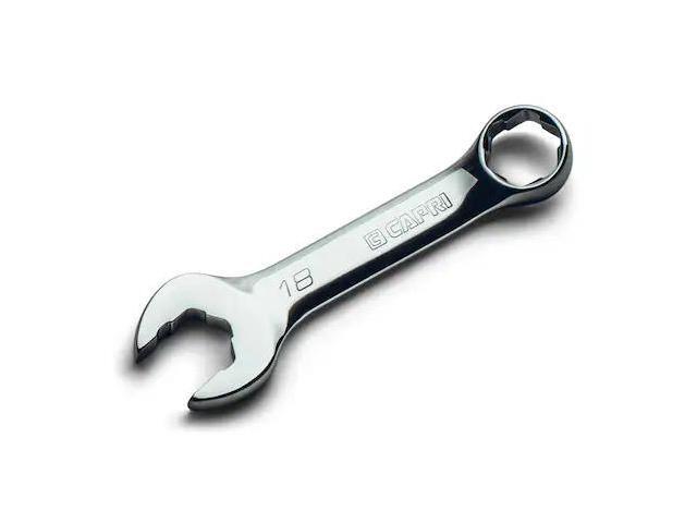 CAPRI TOOLS CP11750-M18SB 18 mm WaveDrive Pro Stubby Combination Wrench for