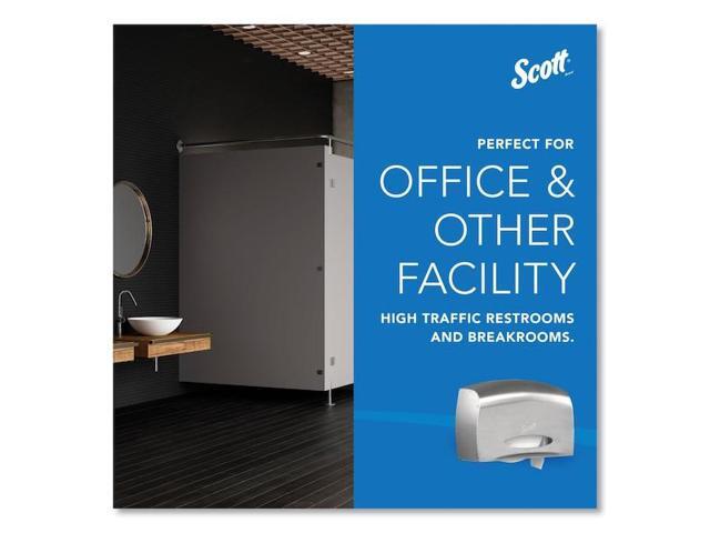 SCOTT 9601 Pro Coreless Jumbo Roll Tissue Dispenser, EZ Load, Stainless Steel