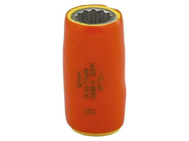 GRAY TOOLS MT12-I 12mm X 3/8' Drive, 12 Point Standard Length, 1000V Insulated