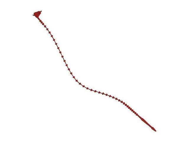 PARTNERS BRAND CTBS8B Beadle Wrap, 8 in L, Red, 18 lb Strength, 2000 PK