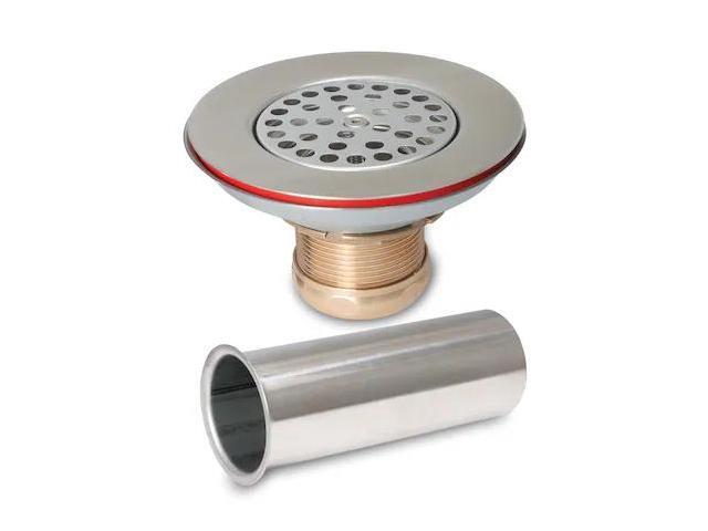 KEENEY MFG 1376SST Stainless Steel Commercial Wide Top Sink Strainer