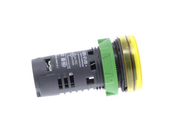 SCHNEIDER ELECTRIC XB5EVG8 Pilot Light,Yllw,LED Lamp Type