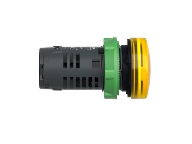 SCHNEIDER ELECTRIC XB5EVG8 Pilot Light,Yllw,LED Lamp Type