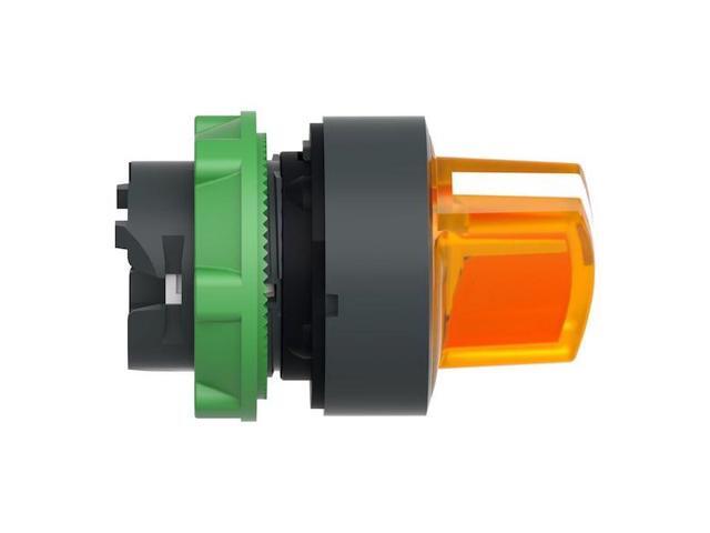 SCHNEIDER ELECTRIC ZB5AK1453 Illum Selector Switch,2 Pos,22mm,Yellow