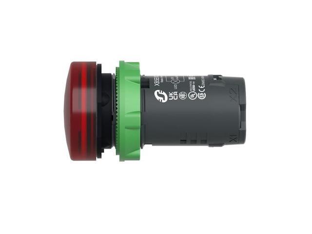 SCHNEIDER ELECTRIC XB5EVG4 Pilot Light,Red,LED Lamp Type