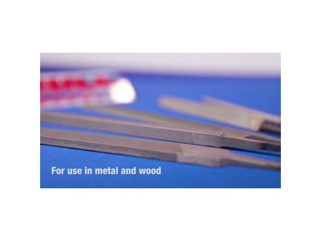 Drill America DIC08894 American Pattern Smooth Cut DIC Series Qualtech Carbon Steel Mill File, 14' Length