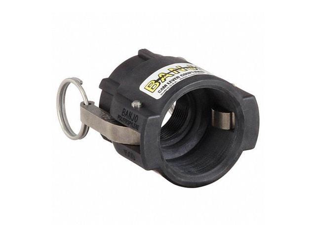 BANJO 200D Cam & Groove Coupling, Type D, 2 in Coupling, 2 in Hose Fitting, 2