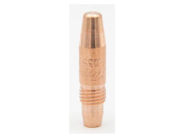TREGASKISS 403-21-35-25 Threaded Contact Tip, Wire Size 0.035', Heavy Duty,