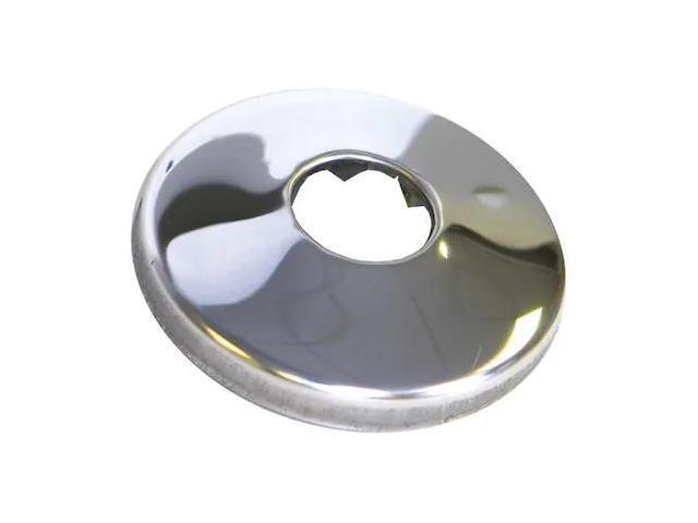 KISSLER & CO 42-4171 Shower Arm Mount Flange 2-1/2' Dia., Chrome, Pk10