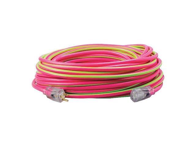 SOUTHWIRE 2549SW0077 SJTW Extension Cord, 12 AWG, Outdoor, 12/3, 1 Outlets,