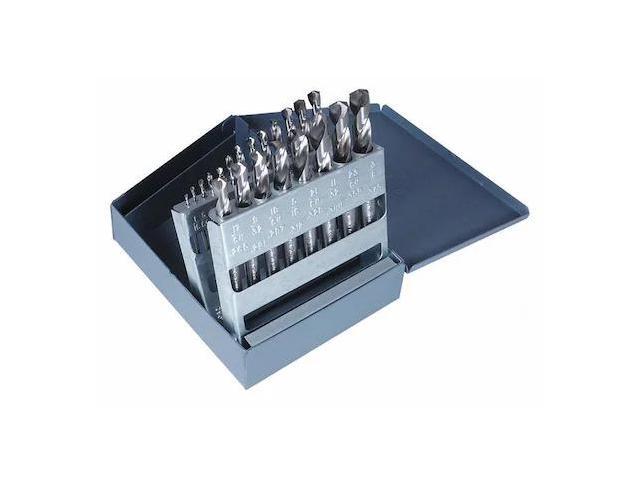 CLEVELAND C70369 21PC NAS907 Type C Heavy-Duty Screw Machine Dril Set Cleveland