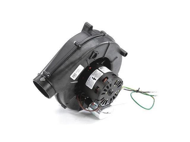 FASCO A130 Induced Draft Furnace Blower, 115, Plastic, 9 1/2 in H.