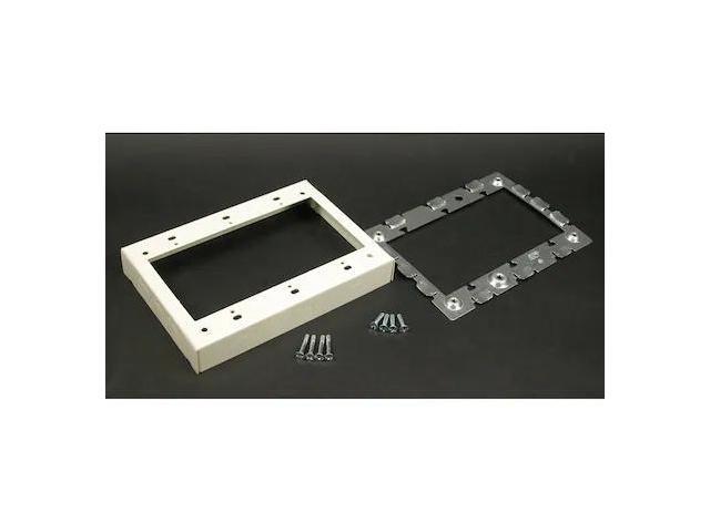 WIREMOLD V5751-3 Three Gang Extensn Adapter Fitting,Ivory