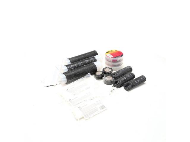 3M 5321 Splice Kit, 4 AWG Max, Black, EPDM Rubber Insulation, 8,000 V