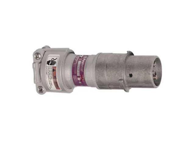 APPLETON ELECTRIC CPH3034BC Pin & Sleeve Plug, 30A, 4P, 3W, Alum, 600VAC