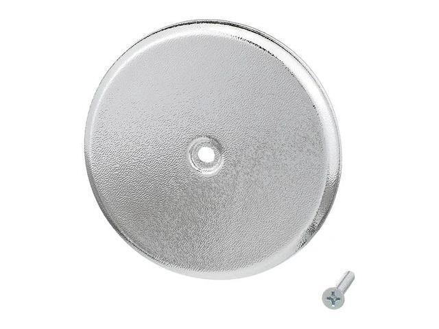 OATEY 34406 5 Dia, Plastic, Chrome, High Impact, Cover Plate