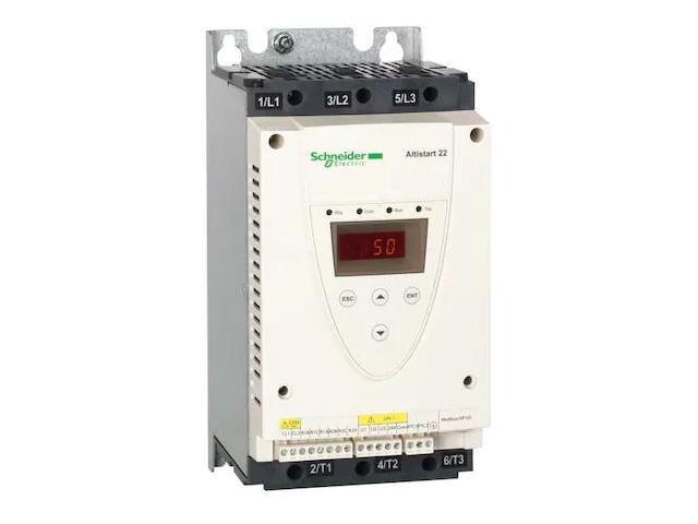 SCHNEIDER ELECTRIC ATS22D32S6U Soft Start, 208-600VAC,32A,3 Phase