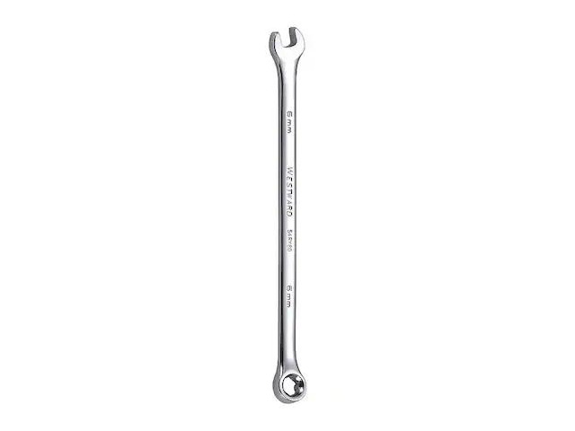 WESTWARD 54RY80 Combination Wrench,6mm,Metric,6 pt.