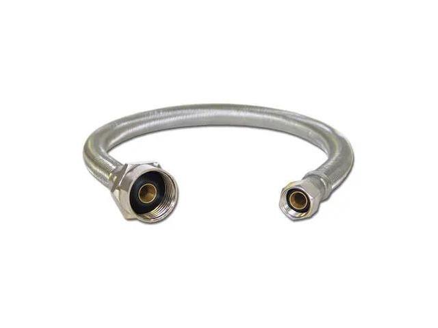 KISSLER 88-2908 Toilet Supply Line,3/8x7/8,12in. L