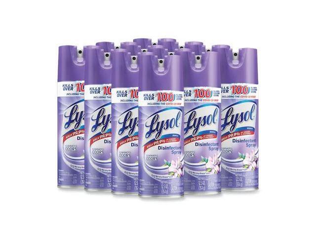 LYSOL 19200-80833 Cleaners & Detergents, Aerosol Spray, Early Morning Breeze,