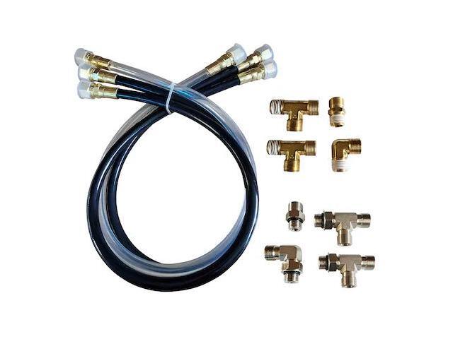 Si-Tex Autopilot Hydraulic Steering Installation Kit W/Hoses & Fittings