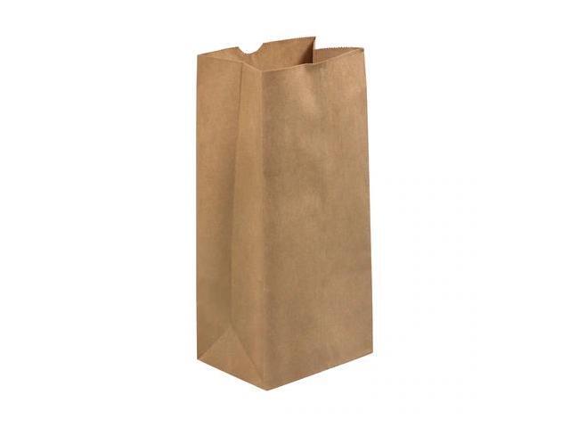 PARTNERS BRAND BGH126K Hardware Bags, 6 1/8 x 4 1/5 x 12 7/16, Kraft, PK400