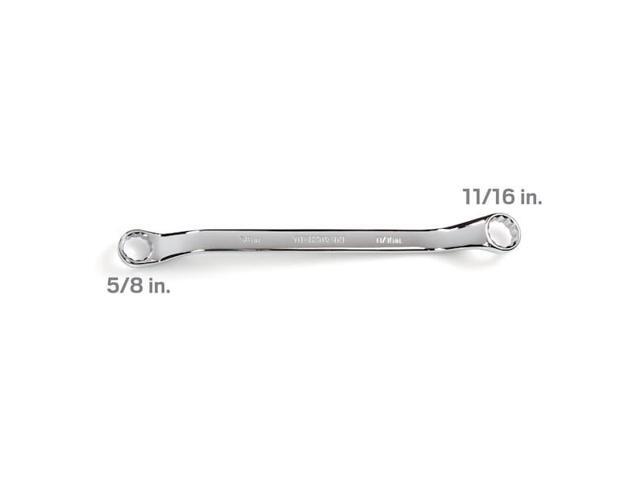 TEKTON WBE23316 5/8 x 11/16 Inch 45-Degree Offset Box End Wrench