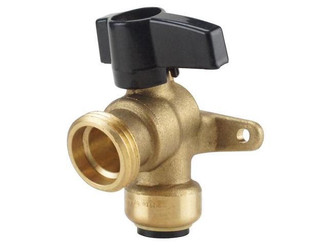 APOLLO FSBGV1234 1/2 in. Brass Push-To-Connect x 3/4 in. Garden Hose Thread