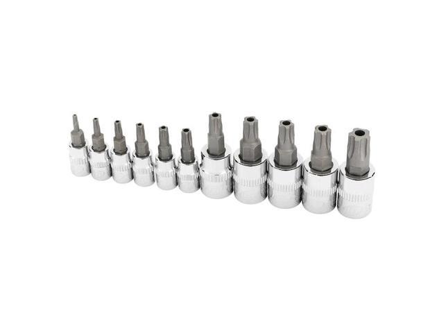 INGERSOLL-RAND 752032X 11 Piece Tamper Proof Torx Plus Bit Socket Set