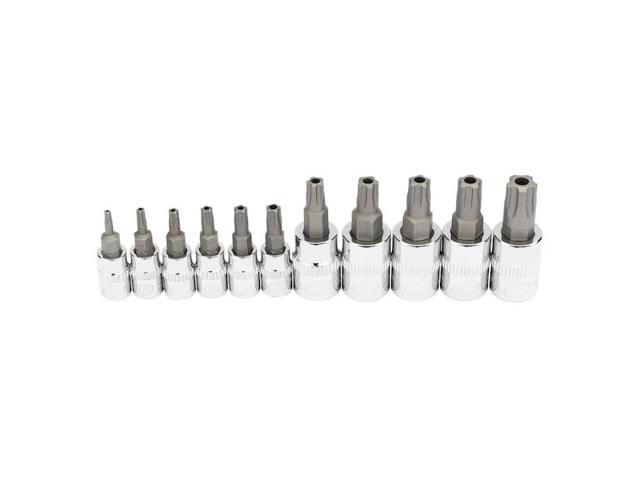 INGERSOLL-RAND 752032X 11 Piece Tamper Proof Torx Plus Bit Socket Set