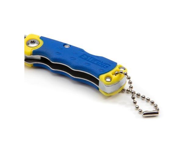 ESTWING 42442 Mini Folding Lock Back Utility Knife with Disposable Razor Blade