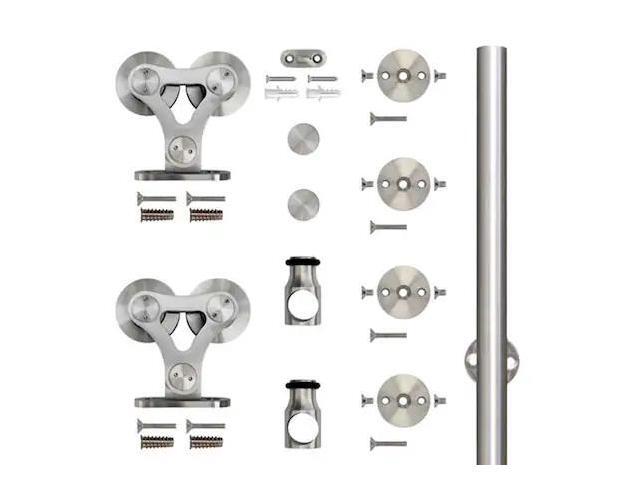 DESIGNER COLLECTION NT.1400.02W-96.SS Stainless Steel 96' Top Mount Dual Wheel