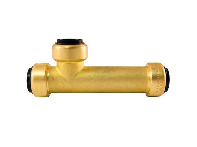APOLLO FSBT34SL 3/4 in. Brass Push-To-Connect Slip Tee Fitting