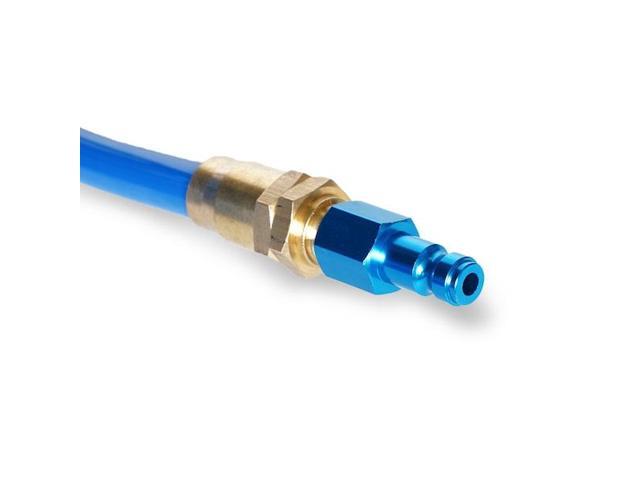 STEELMAN 50041-WMQ-IND 25-Foot Coiled 3/8' ID Air Hose with Reusable 1/4' NPT