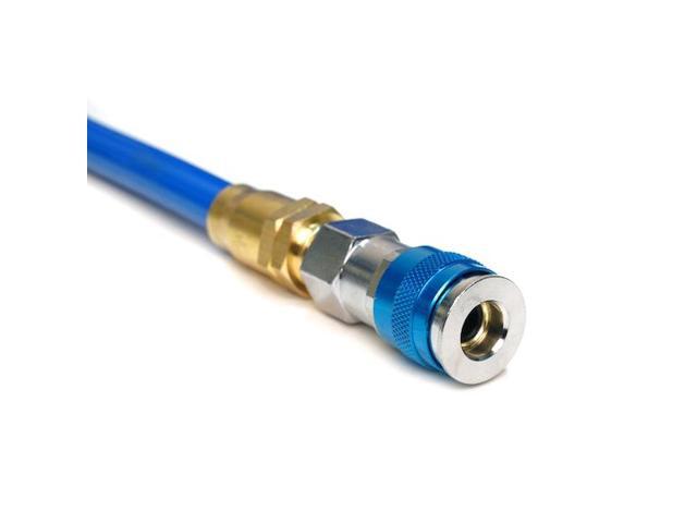 STEELMAN 50041-WMQ-IND 25-Foot Coiled 3/8' ID Air Hose with Reusable 1/4' NPT