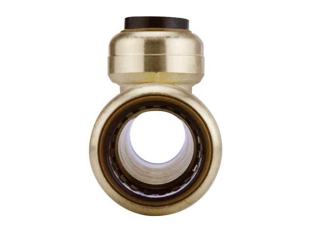 APOLLO FSBM3PTOV2 3/4 in. x 3/4 in. Brass Push-To-Connect Inlets with 3-Port