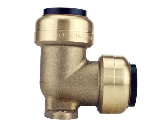 APOLLO FSBDEE34P 3/4 in. Brass Push-to-Connect 90-Degree Drop Ear Elbow